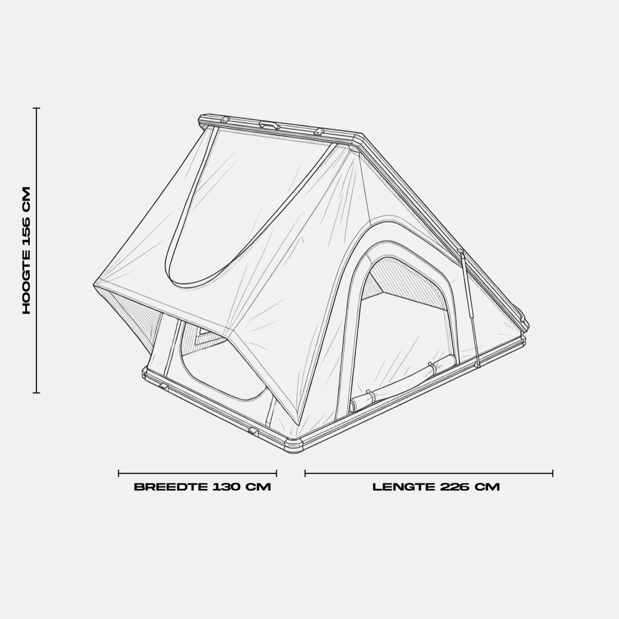 Daktent triangle hard-top | DAKTENT DUMP