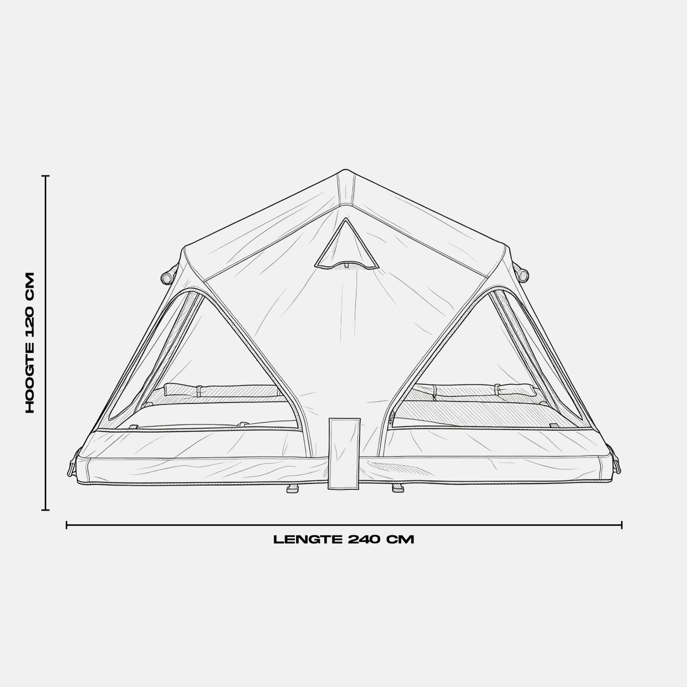 Daktent soft-top small | DAKTENT DUMP