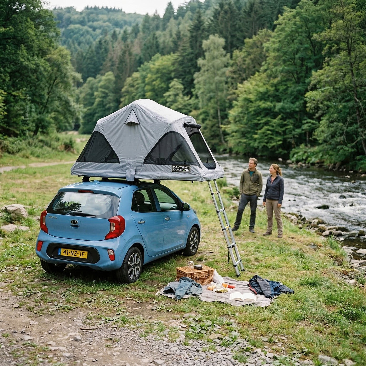 Softshell roof tent | Dump roof tent